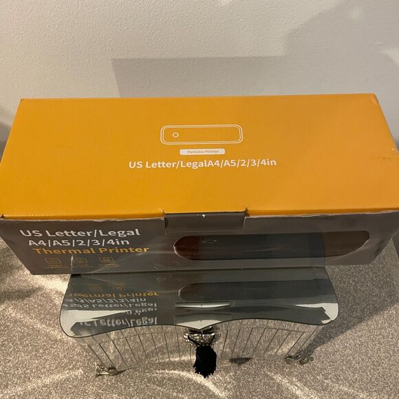 Aixiqee Thermal Portable Printer Wireless 4/A5/2/3/4 US Letter Legal NEW TESTED - Picture 6 of 8